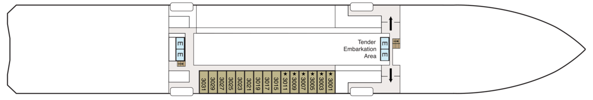 Oceania Cruises, R-Class, Insignia, Deck 3.png